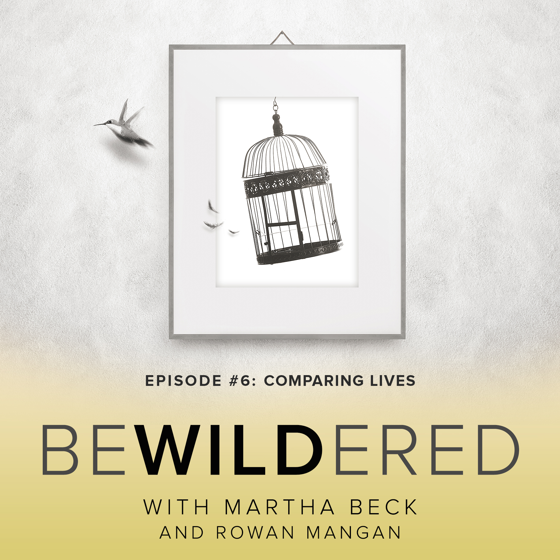 Image for Episode #6 Comparing Lives for the Bewildered Podcast with Martha Beck and Rowan Mangan