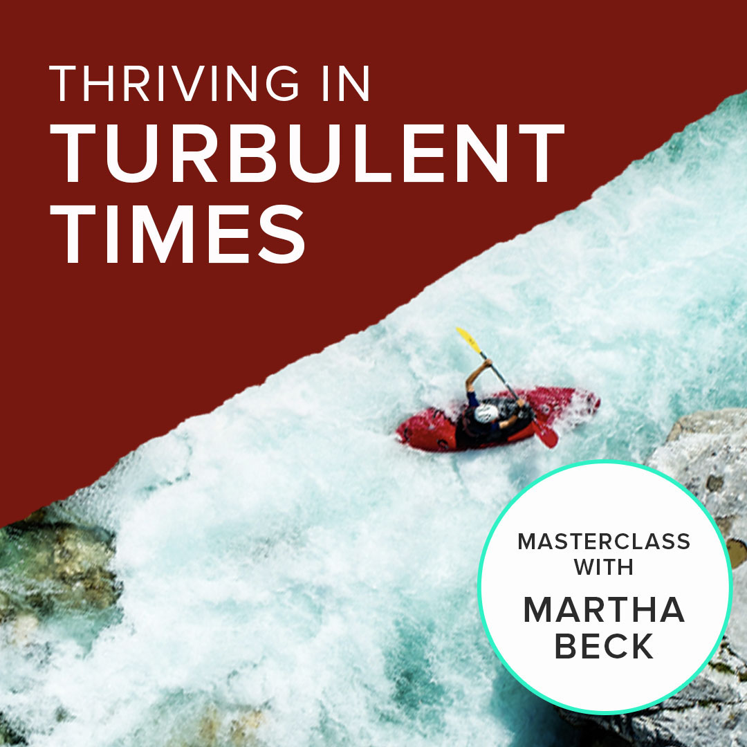 Thriving in Turbulent Times FREE Masterclass with Martha