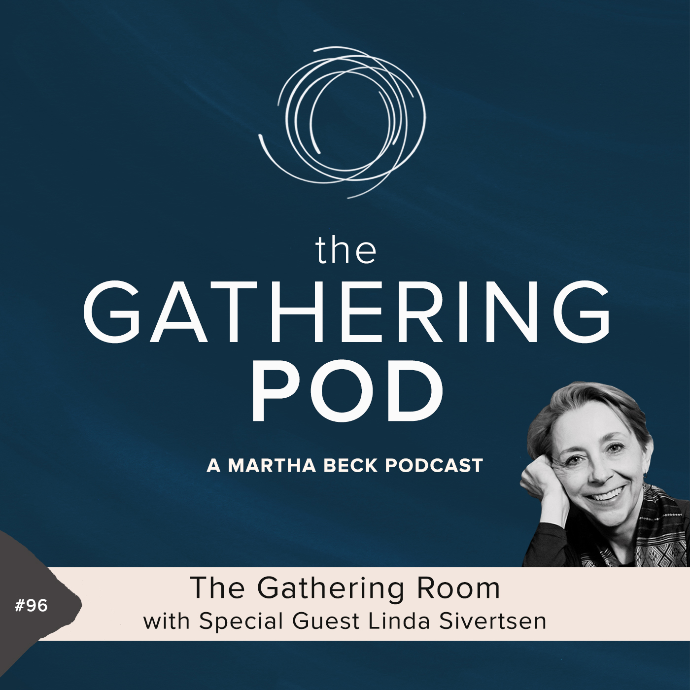 Image for The Gathering Pod A Martha Beck Podcast Episode #96 The Gathering Room with Special Guest Linda Sivertsen