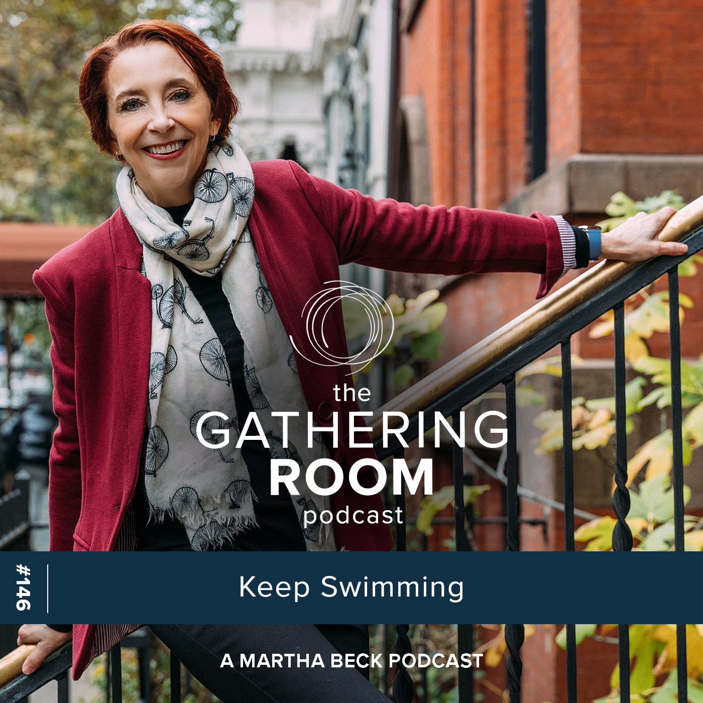 Image for The Gathering Pod A Martha Beck Podcast Episode #146 Keep Swimming